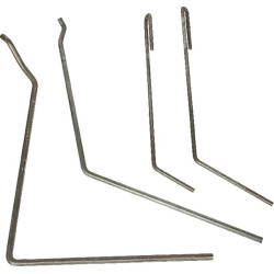 Akėčių virbalų komplektas 4,5 m Amazone original 950948