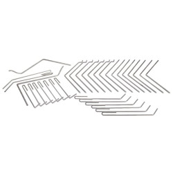 Akėčių virbalų komplektas 4 m Amazone original 3822300