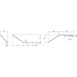 Ilgas akėčių dantis „Amazone“ originalus 952459