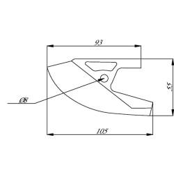 Noragėlių antgalis Nordsten N25028N