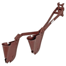Dvigubas sėjos noragėlis su geležiniu laikikliu, kairysis 61003043340030