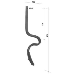 Vėžių purentuvas 570x32x10 CP0800