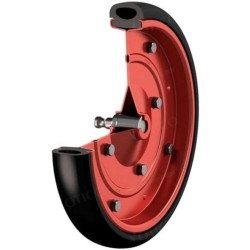 Prispaudimo volelis 318x50mm su guoliu 00310101FN