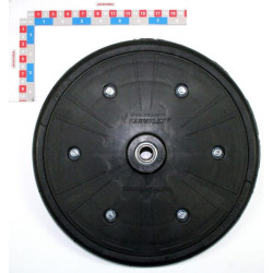 Galinis „farmflex“ ratas 1 colio 12 1/2 (apsauginis velenas) 65003005