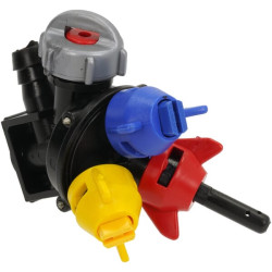 Purkštuko laikiklis, pilnas, 3 padėčių, 1 žarnos antgalis 65004036100000