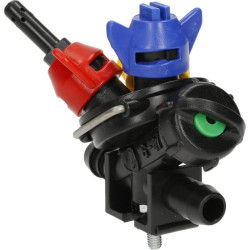 Pilnas antgalio laikiklis, 3 padėčių, 2 žarnos antgaliai 65004036100001