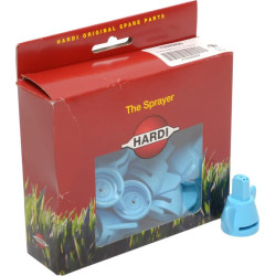 Trąšų antgalis, 5 skylių, šviesiai mėlynas, 10 vnt., užspaudžiamas, 12 vnt. 75080800