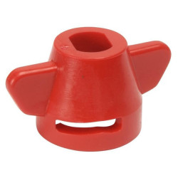 Purkštuko laikiklis, raudonas, užspaudžiamas, 334373AKY