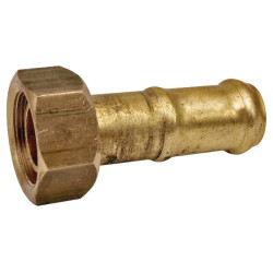 Siurblio jungtis, tiesi, žalvarinė, Ø25 mm 65004005229530