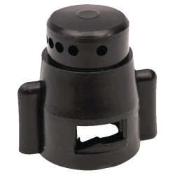 Trąšų purkštukas FL 160°, juodas, plastikinis, 65004002040580