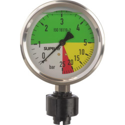 Manometras 0-5/25 bar Ø100 F34G 55430