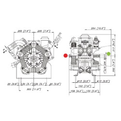 Siurblys, Poly 2240-VD, Bertolini 557000973DS