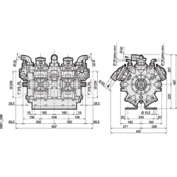 Siurblys, AR 500 bp Twin AP C/C BlueFlex 16275AR