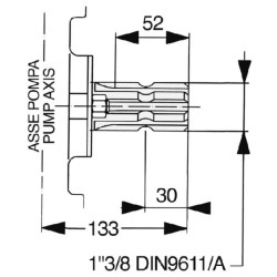 Stūmoklinis diafragminis siurblys BP 105 K 61021001