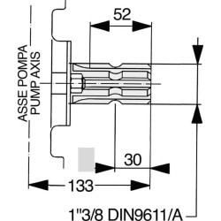 BP 60K stūmoklinis membraninis siurblys 6101100100
