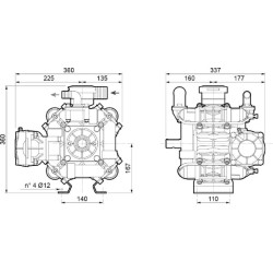 Siurblys BP171K AEP 1"3/8-1"3/8 61090002