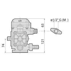 Siurblys AR 252 SP SGC BlueFlex 16281AR