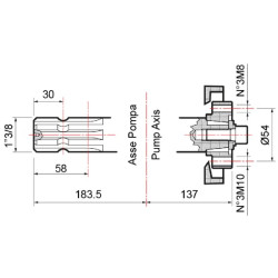 Stūmoklinis siurblys, Comet 61100001