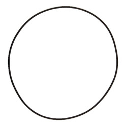 O formos žiedas 164,77x2,62 mm, 70 Shore Black, Comet 12100355