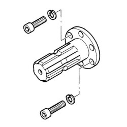 Kardaninis velenas 1 3/8" AR1519