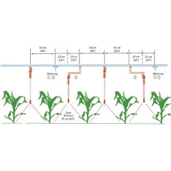 Prailginimo adapterių rinkinys 25-50cm 15174