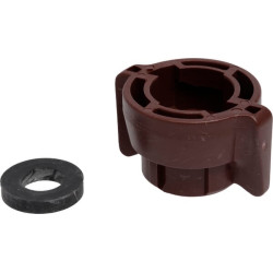 Antgalio dangtelis, bajonetinis, SW10, rudas, su tarpine, 25 vnt. pakuotėje, Arag 40290207P025