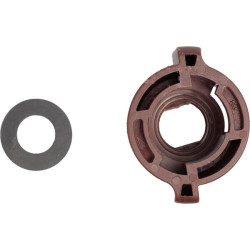 Antgalio dangtelis, bajonetinis, SW10, rudas, su tarpine, 25 vnt. pakuotėje, Arag 40290207P025