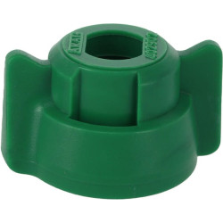 Antgalio dangtelis, bajonetinis, SW10, žalias, su tarpine, 25 vnt. pakuotėje, Arag 40290205P025