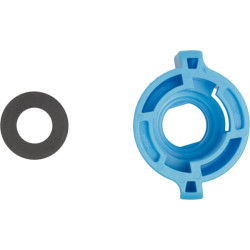 Antgalio dangtelis, bajonetinis, SW11, mėlynas, su tarpine, 25 vnt. pakuotėje, Arag 40290104P025