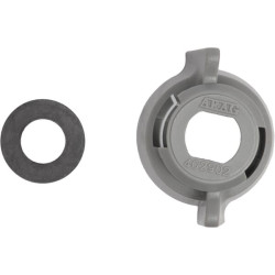 Antgalio dangtelis, bajonetinis, SW10, pilkas, su tarpine, 25 vnt. pakuotėje, Arag 40290210P025