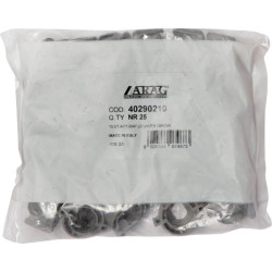 Antgalio dangtelis, bajonetinis, SW10, pilkas, su tarpine, 25 vnt. pakuotėje, Arag 40290210P025