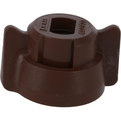Antgalio dangtelis, bajonetinis, SW8, rudas, su tarpine, 25 vnt. pakuotėje, Arag 40290007P025
