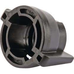 Antgalio dangtelis, bajonetinis, SW8, juodas, Arag 40290001