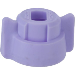 Antgalio dangtelis, bajonetinis, SW8, violetinis, su tarpine, 25 vnt. pakuotėje, Arag 40290013P025