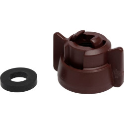 Antgalio dangtelis, bajonetinis, SW10/8, rudas, su tarpine, 25 vnt. pakuotėje, Arag 40299007P025