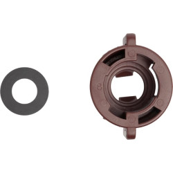 Antgalio dangtelis, bajonetinis, SW10/8, rudas, su tarpine, 25 vnt. pakuotėje, Arag 40299007P025