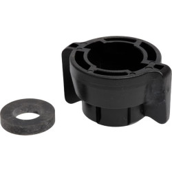 Antgalio dangtelis, bajonetinis, SW10, juodas, su tarpine, 25 vnt. pakuotėje, Arag 40290201P025