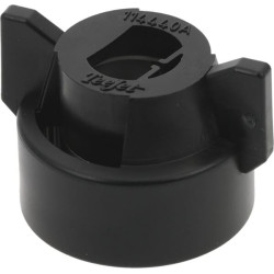 Antgalio dangtelis, bajonetinis, SW8, juodas, „TeeJet CP114440A1CE“