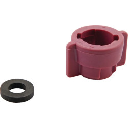 Antgalio dangtelis, bajonetinis, SW8/10, violetinis, su tarpine, Lechler Y8253C00080000