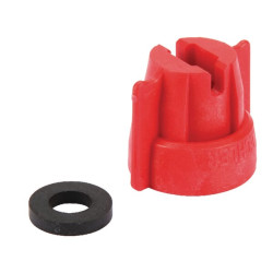 Antgalio dangtelis, bajonetinis, SW8, raudonas, su tarpine, Lechler 0921645640