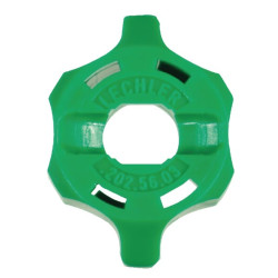 Antgalio dangtelis, bajonetinis, SW8/10, žalias, su tarpine, Lechler 0652025603