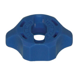 Antgalio dangtelis, bajonetinis, SW8/10, mėlynas, su tarpine, Lechler 0652025604