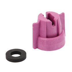 Purkštuko dangtelis, bajonetinis, SW8, violetinis, su tarpine, Lechler 0921645620