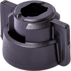 Antgalio dangtelis, bajonetinis, SW8/10, juodas, su tarpine, Geoline 8253080P025