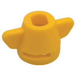 Antgalio laikiklis „Snap-Fit“ plokščias antgalis, geltonas 750221 6200334371