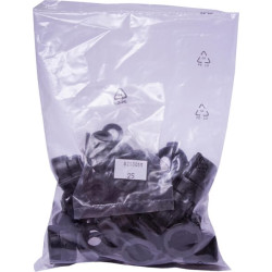 Antgalio dangtelis, bajonetinis, Ø12,6, juodas, su tarpine, Geoline 8253050P025