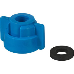 Antgalio dangtelis, bajonetinis, SW11, mėlynas, su tarpine, Geoline 8253007P025