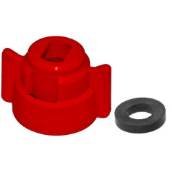 Purkštuko dangtelis, bajonetinis, SW11, raudonas, su tarpine, Geoline 8253028P025