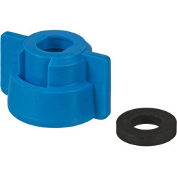 Antgalio dangtelis, bajonetinis, SW10, mėlynas, su tarpine, Geoline 8253011P025