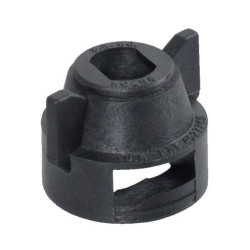 Antgalio dangtelis, bajonetinis, SW10, juodas, „TeeJet CP502861NY“